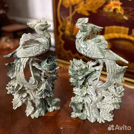 Статуэтка. Павлин. Скульпура. Винтаж из Европы