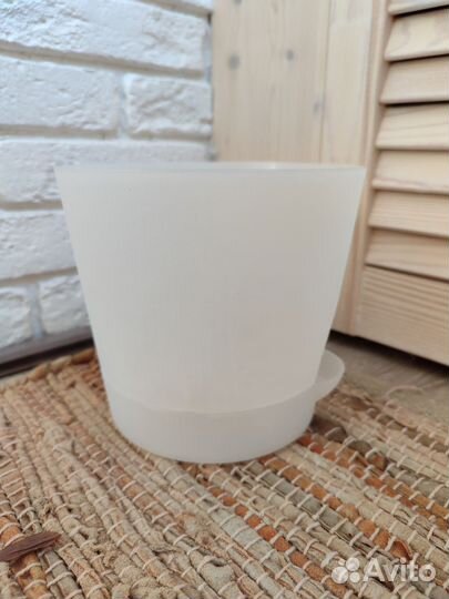 Горшки пластиковые