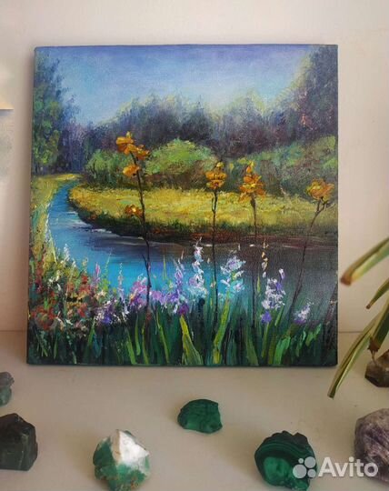 Картина. Лесной пейзаж