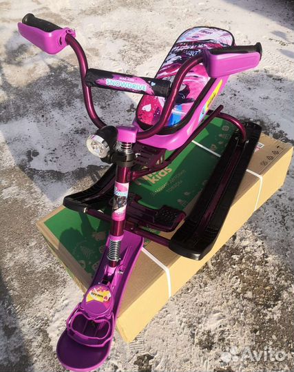 Новый Снегокат детский Nika snowdrive 3/SL