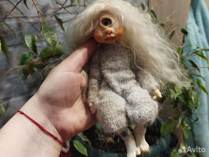 Шарнирная кукла ручной работы