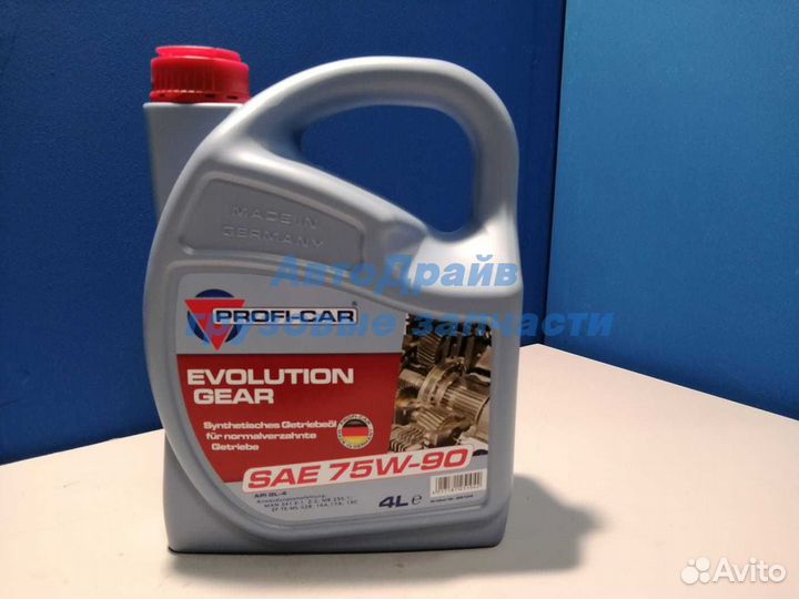 Масло трансмиссионное Evolution Gear полусинтетика