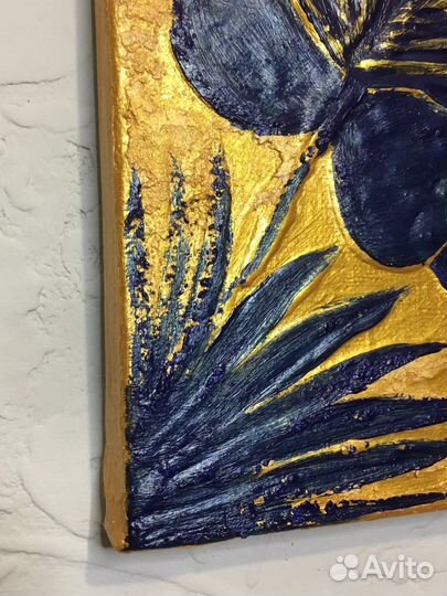 Картина акрилом на холсте