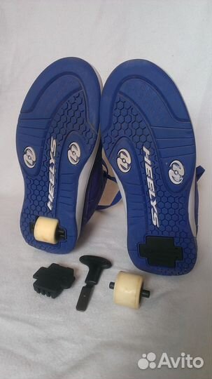 Роликовые кроссовки heelys