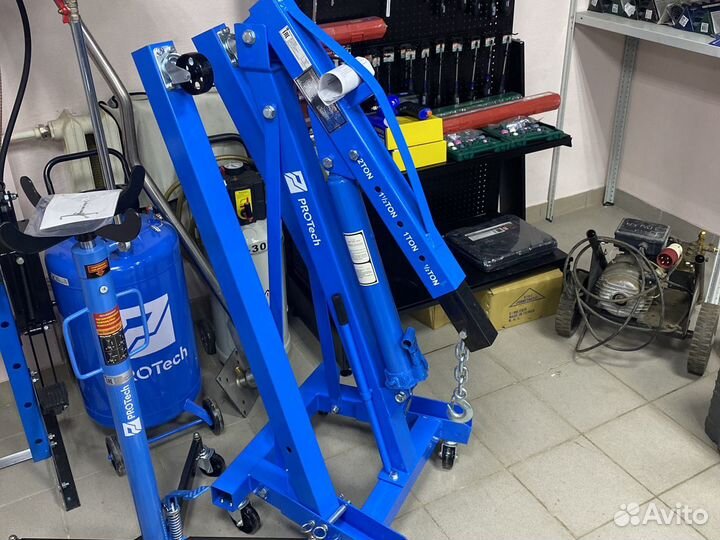 Кран гидравлический складной гаражный гусь 2 тонны