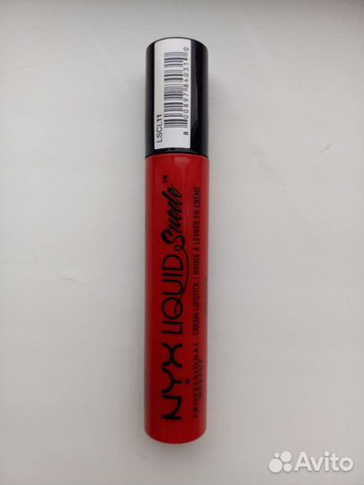 Матовая помада NYX liquid swede