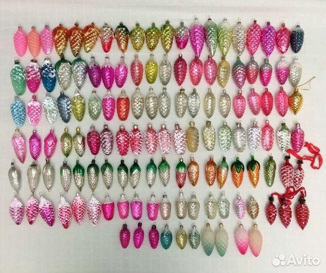 Елочные игрушки СССР /шишки