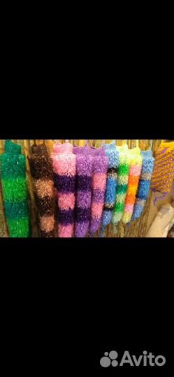 Мочалки ручной вязки