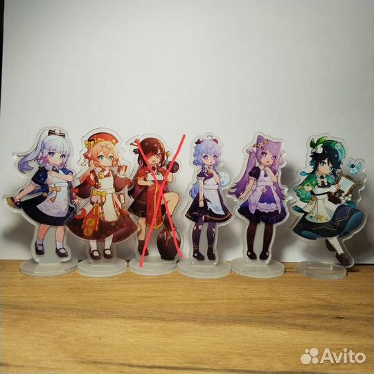 Акриловый стенд геншин импакт