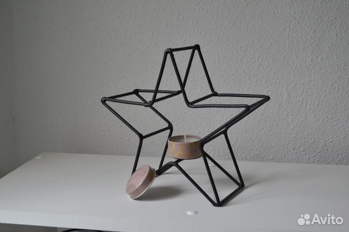 Подсвечники из металла в ассортименте