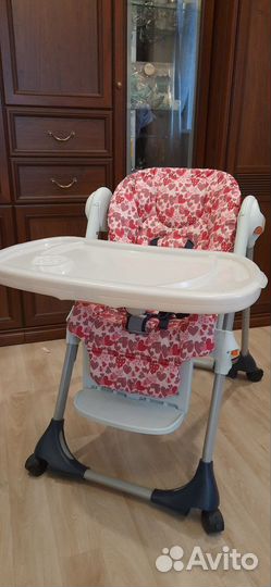 Стульчик для кормления chicco polly