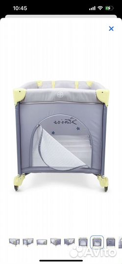 Манеж кровать новый