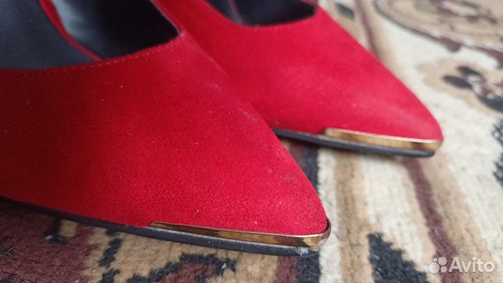 Туфли красные