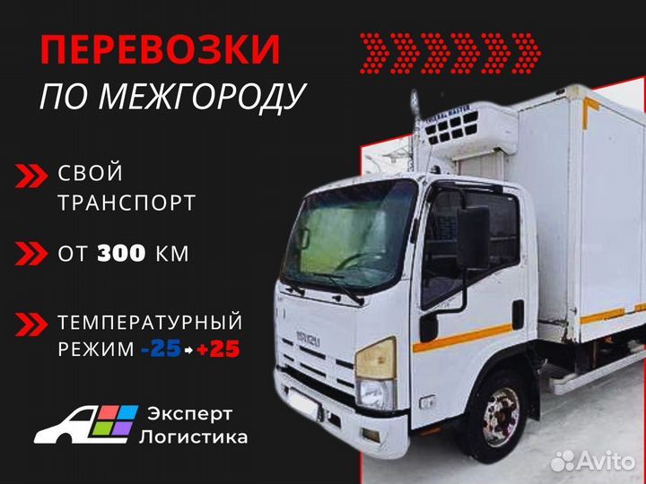 Перевозка в реф/фура 10-20 тонн -20/20 Межгород