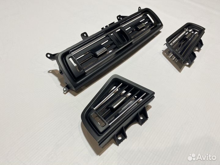 Решетки воздуховода комплект хром BMW F10 F 11 F18