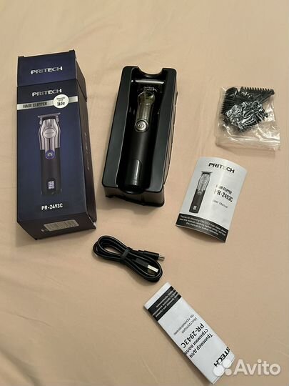 Профессиональный триммер для бороды pritech