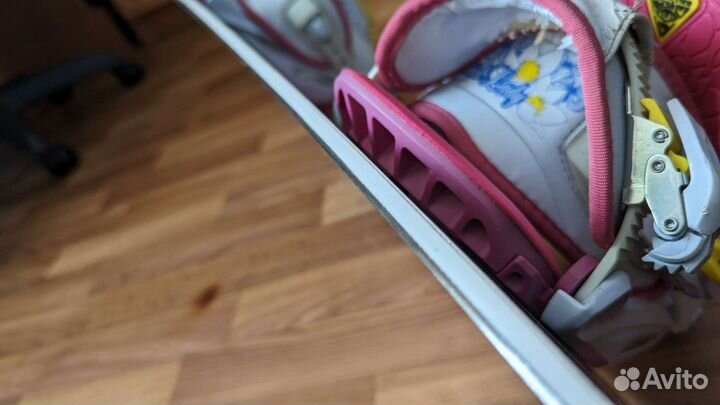 Сноуборд комплект Black Fire ростовка 150