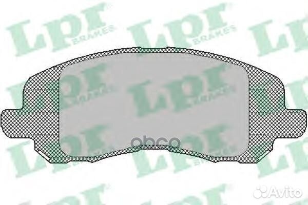 Колодки тормозные mitsubishi ASX/lancer/outland