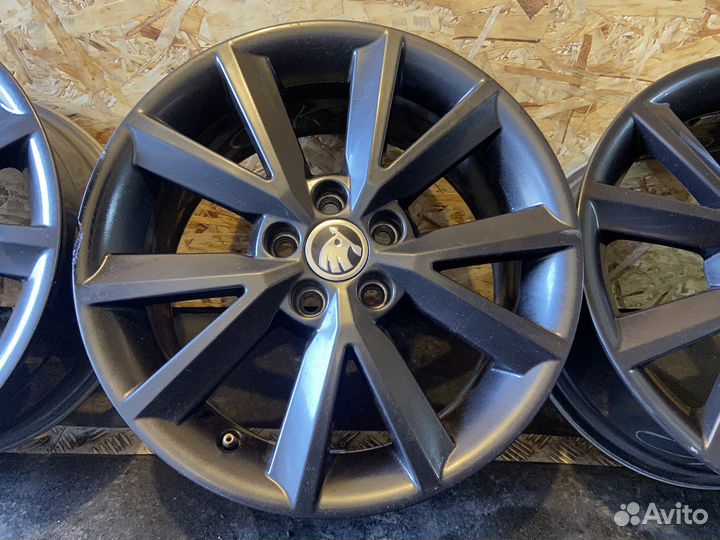 Оригинальные диски Skoda Rapid R16 5*100