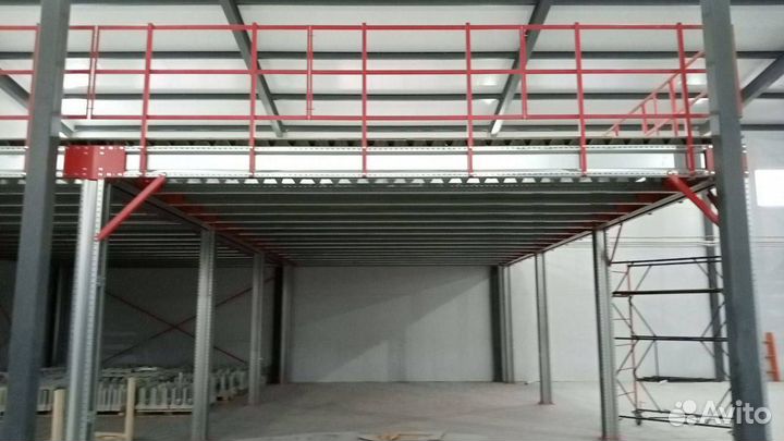 Стеллажи мезонин