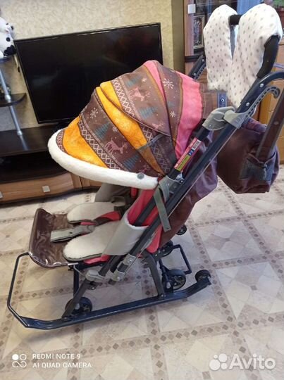 Санки коляска