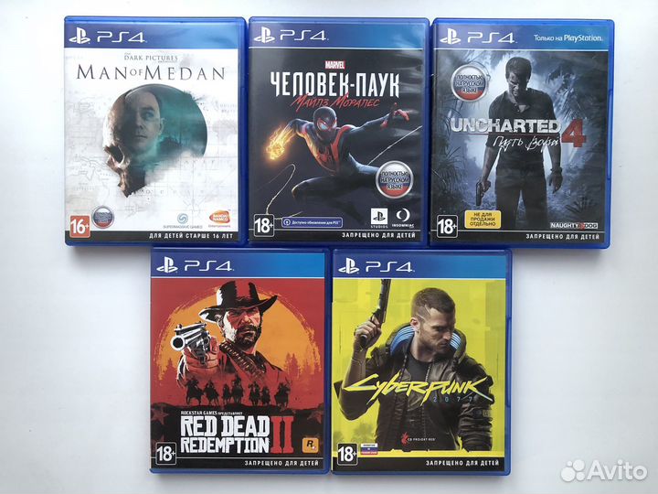 Игры для приставок ps4