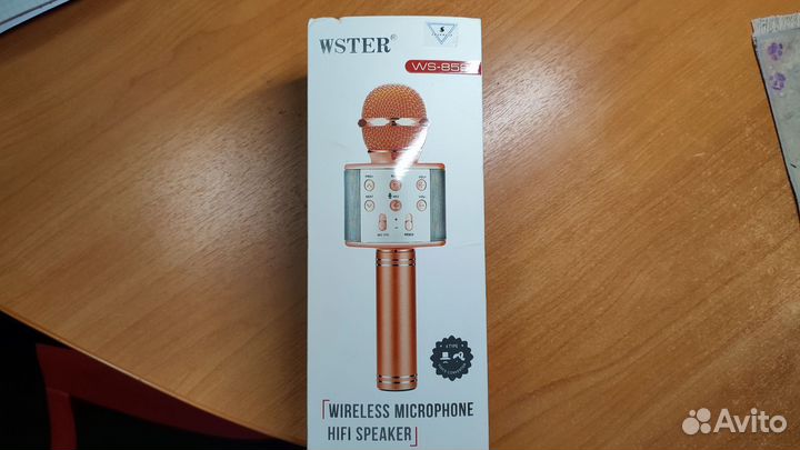 Караоке микрофон Wster ws 858