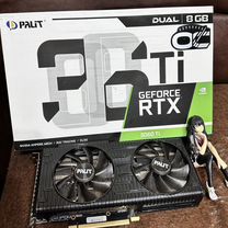 Palit RTX 3060ti Dual память samsung