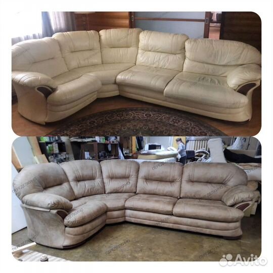 Перетяжка мягкой мебели