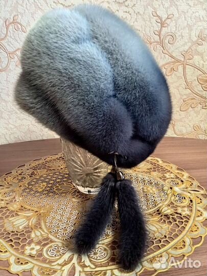 Шапка норковая женская