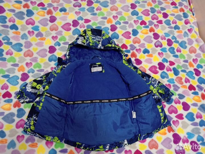 Куртка мембрана осень для мальчика 98