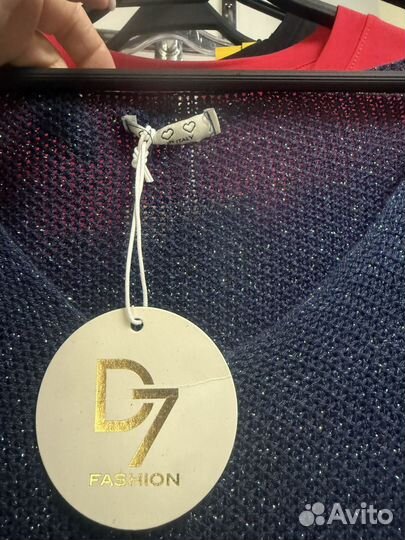 Красивая кофта с люрексом Италия