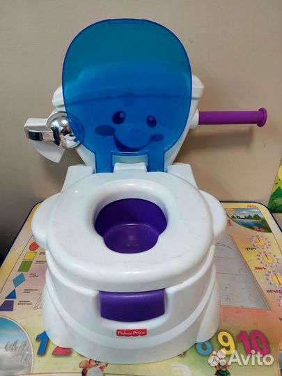 Детский горшок в виде унитаза