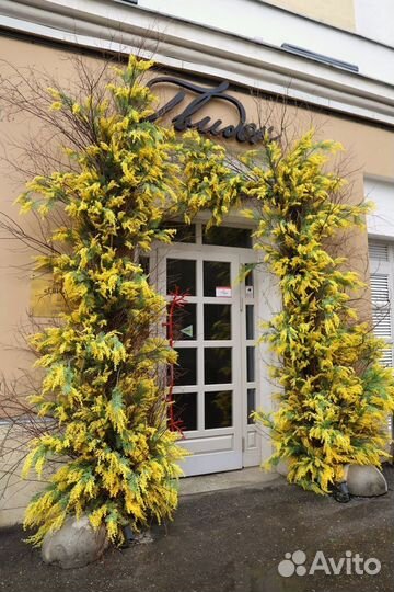 Оформление входа украшение входной зоны.Декор вход