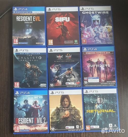 Игры на ps5