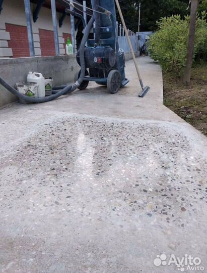 Шлифовка бетона полировка