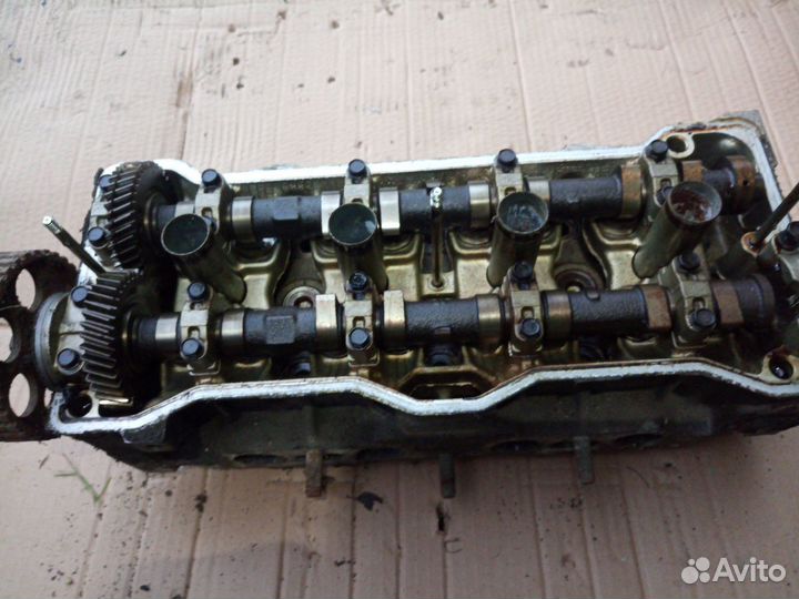 Головка блока цилиндров Тойота 4a-fe