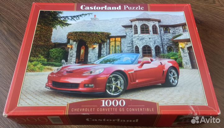 Пазл 1000 деталей, разные