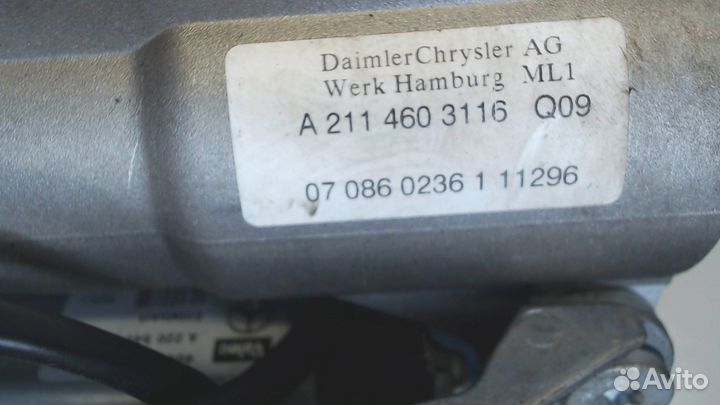 Колонка рулевая Mercedes E W211, 2007