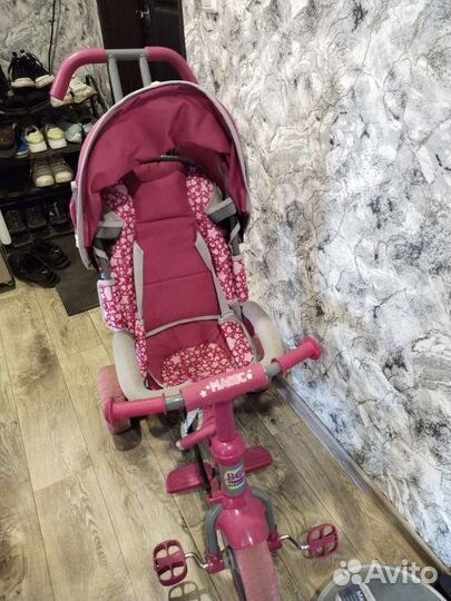 Велосипед детский с ручкой