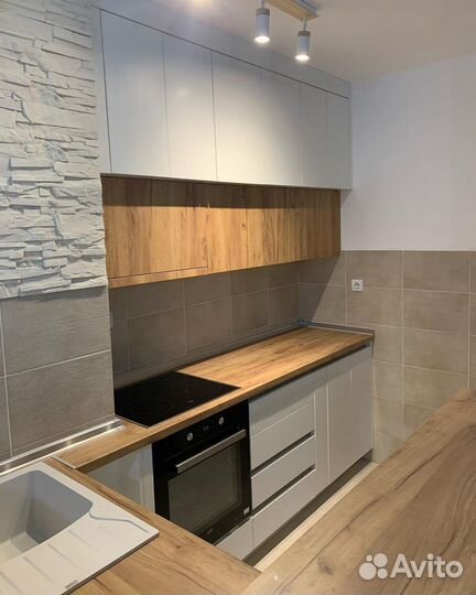 Кухня мдф без ручек