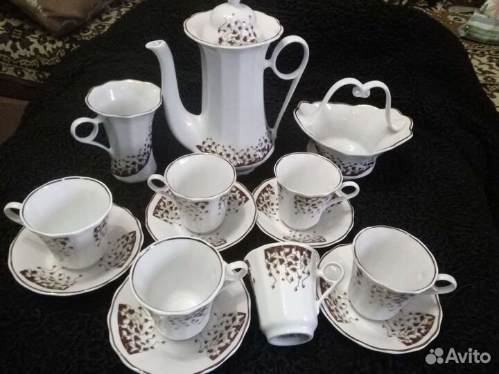 Сервизы кофейные СССР