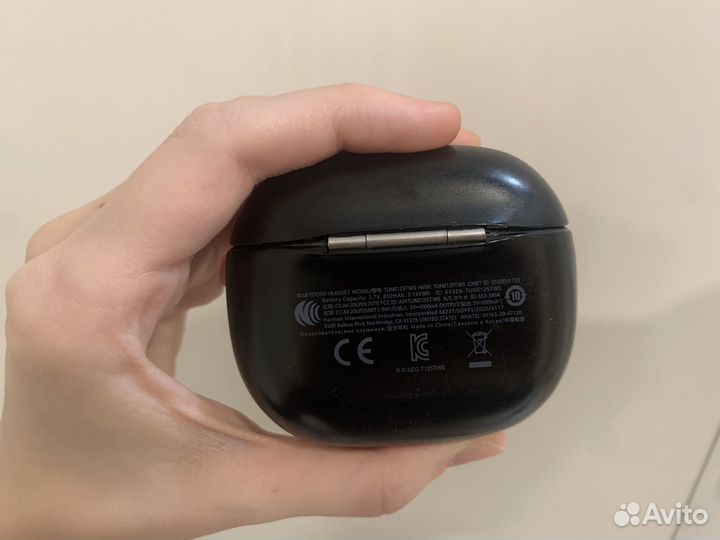 Наушники TWS JBL tune 120 чёрные