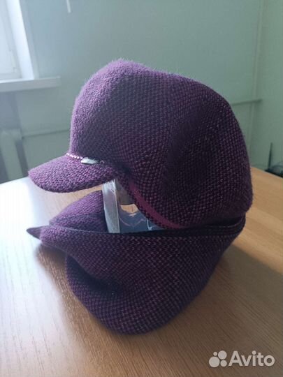 Кепка женская с шарфом