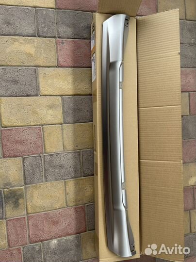 Накладка заднего бампера lexus UX 1 2018