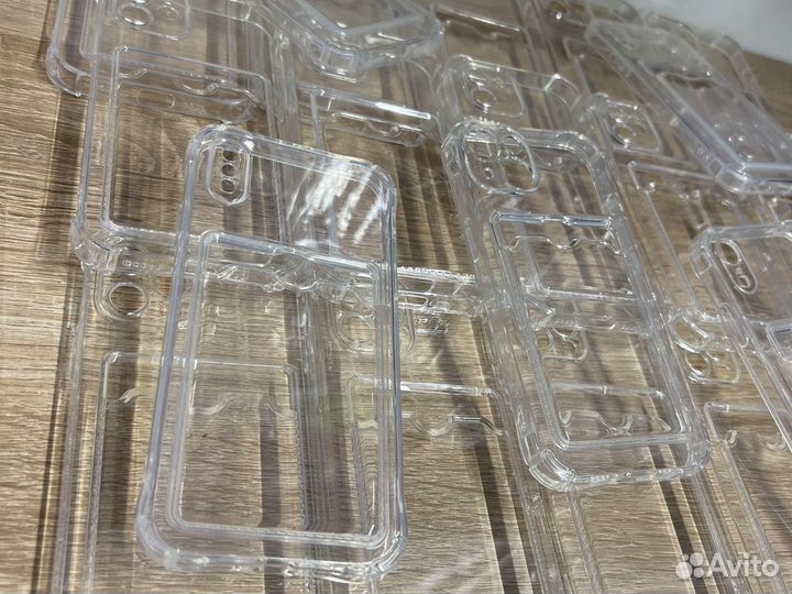 Чехлы с визиткой iPhonе прозрачные