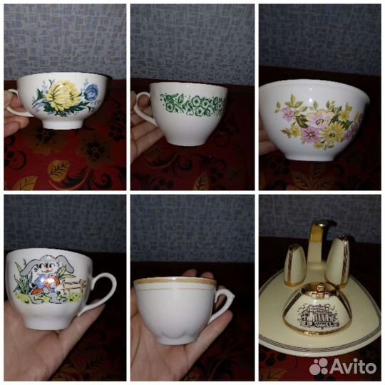 Посуда СССР -Дулево. Вербилки и др