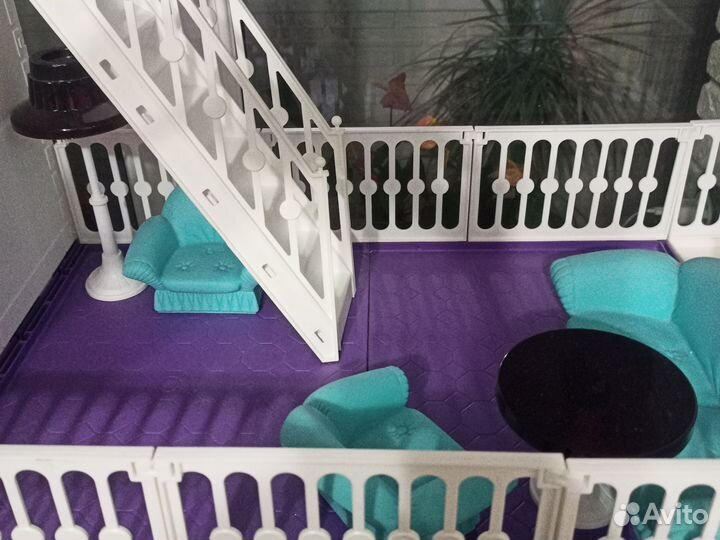 Домик кукольный усадьба конфетти огонек