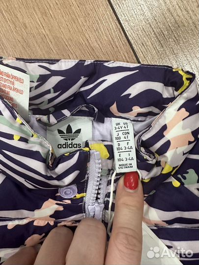 Зимняя куртка детская adidas оригинал