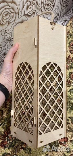 Подарочная коробка для бутылки вина